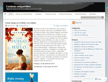 Tablet Screenshot of clubesdelectura.wordpress.com