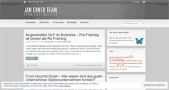 Desktop Screenshot of janexnerteam.wordpress.com