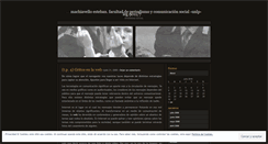 Desktop Screenshot of machiavelloesteban90117.wordpress.com