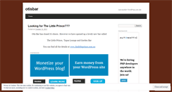 Desktop Screenshot of otisbar.wordpress.com