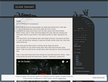 Tablet Screenshot of izzatismail.wordpress.com