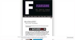 Desktop Screenshot of fearsome.wordpress.com