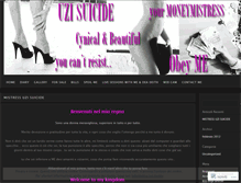 Tablet Screenshot of mistressuzisuicide.wordpress.com