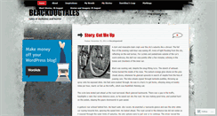 Desktop Screenshot of blackdogstories.wordpress.com