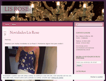 Tablet Screenshot of lisrose.wordpress.com