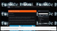 Desktop Screenshot of enigmaticremains.wordpress.com