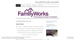 Desktop Screenshot of familyworksseattle.wordpress.com