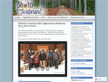 Tablet Screenshot of clubphotoboisbriand.wordpress.com