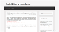 Desktop Screenshot of contafinanciara.wordpress.com