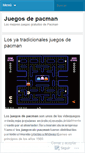 Mobile Screenshot of juegosdepacman.wordpress.com