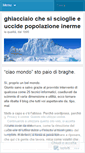 Mobile Screenshot of ghiacciaio.wordpress.com