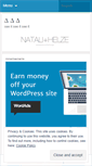 Mobile Screenshot of nataliehelsen.wordpress.com