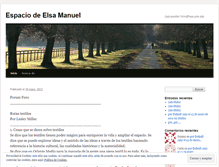 Tablet Screenshot of elnoma.wordpress.com