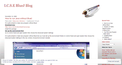 Desktop Screenshot of icsejava.wordpress.com
