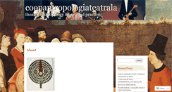 Desktop Screenshot of coopantropologieteatrala.wordpress.com