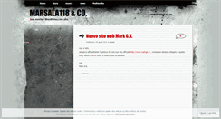 Desktop Screenshot of marsala118.wordpress.com