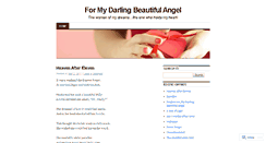 Desktop Screenshot of 1001angels4me.wordpress.com
