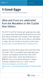 Mobile Screenshot of 3goodeggs.wordpress.com
