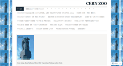 Desktop Screenshot of cernzoo.wordpress.com