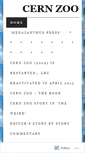 Mobile Screenshot of cernzoo.wordpress.com