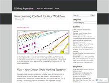 Tablet Screenshot of bimingargentina.wordpress.com