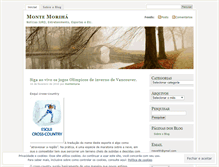 Tablet Screenshot of montemoria.wordpress.com
