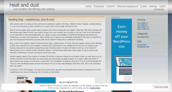 Desktop Screenshot of indiamerle.wordpress.com