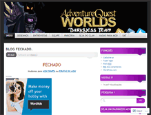 Tablet Screenshot of darknessaqworlds.wordpress.com