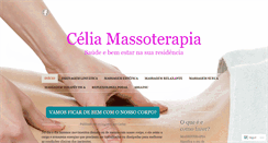 Desktop Screenshot of celiamassoterapia.wordpress.com