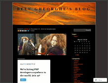 Tablet Screenshot of belugheorghe.wordpress.com