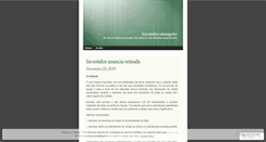 Desktop Screenshot of investidorestrangeiro.wordpress.com