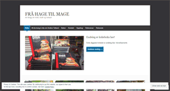 Desktop Screenshot of hagetilmage.wordpress.com