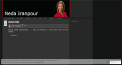 Desktop Screenshot of nedairanpour.wordpress.com