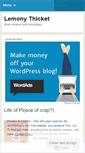 Mobile Screenshot of lemonythicket.wordpress.com