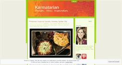 Desktop Screenshot of karmatarian.wordpress.com