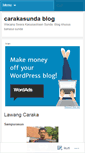 Mobile Screenshot of caraka03.wordpress.com