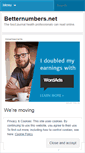Mobile Screenshot of betternumbers.wordpress.com