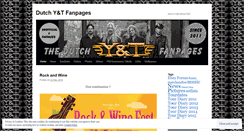 Desktop Screenshot of dutchyandtfanpages.wordpress.com