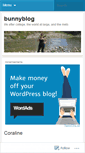 Mobile Screenshot of bitingbunny.wordpress.com