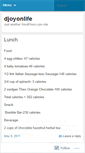 Mobile Screenshot of djoyonlife.wordpress.com
