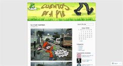 Desktop Screenshot of cuentosdeapie.wordpress.com