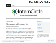 Tablet Screenshot of editorspicks.wordpress.com
