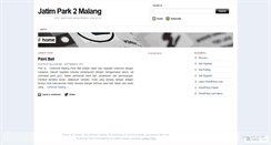 Desktop Screenshot of lokasiwisatamalang2.wordpress.com