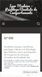 Mobile Screenshot of igormadeira.wordpress.com