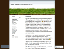 Tablet Screenshot of godairyfree.wordpress.com