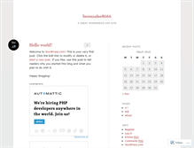 Tablet Screenshot of beremafee8666.wordpress.com