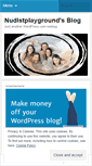 Mobile Screenshot of nudistplayground.wordpress.com
