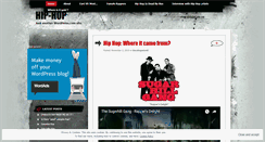 Desktop Screenshot of hiphopcult.wordpress.com