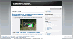 Desktop Screenshot of northchattanoogaschoolzoning.wordpress.com