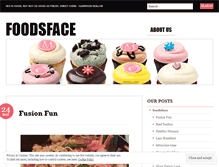 Tablet Screenshot of foodsface.wordpress.com